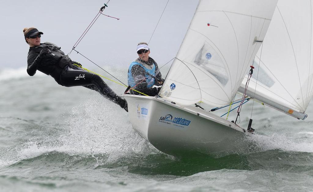 Lucy Shephard and Aurora  Paterson will begin the summer campaign in the International 470 class at the Audi Showdown. © Getty Images